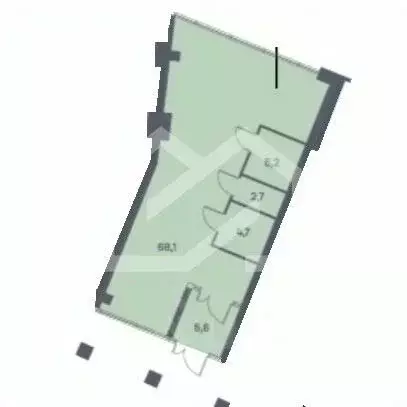 Помещение свободного назначения в Москва Южнопортовая ул., 42С5 (86 м) - Фото 2