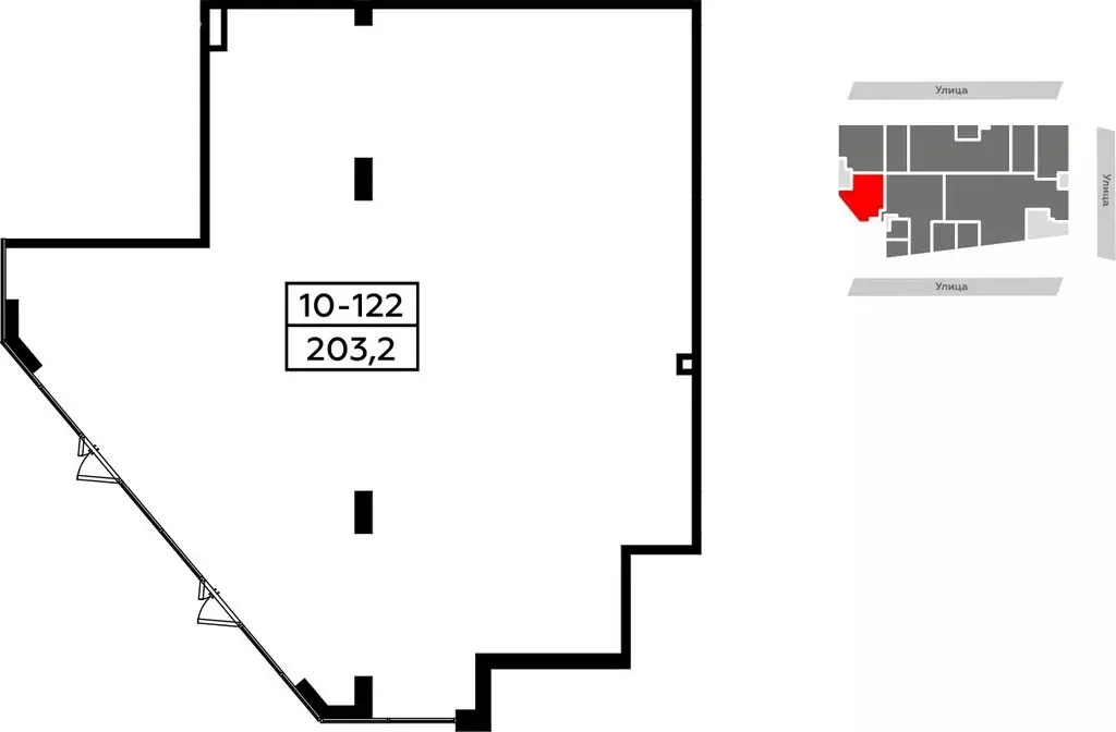 Помещение свободного назначения (203.2 м) - Фото 1