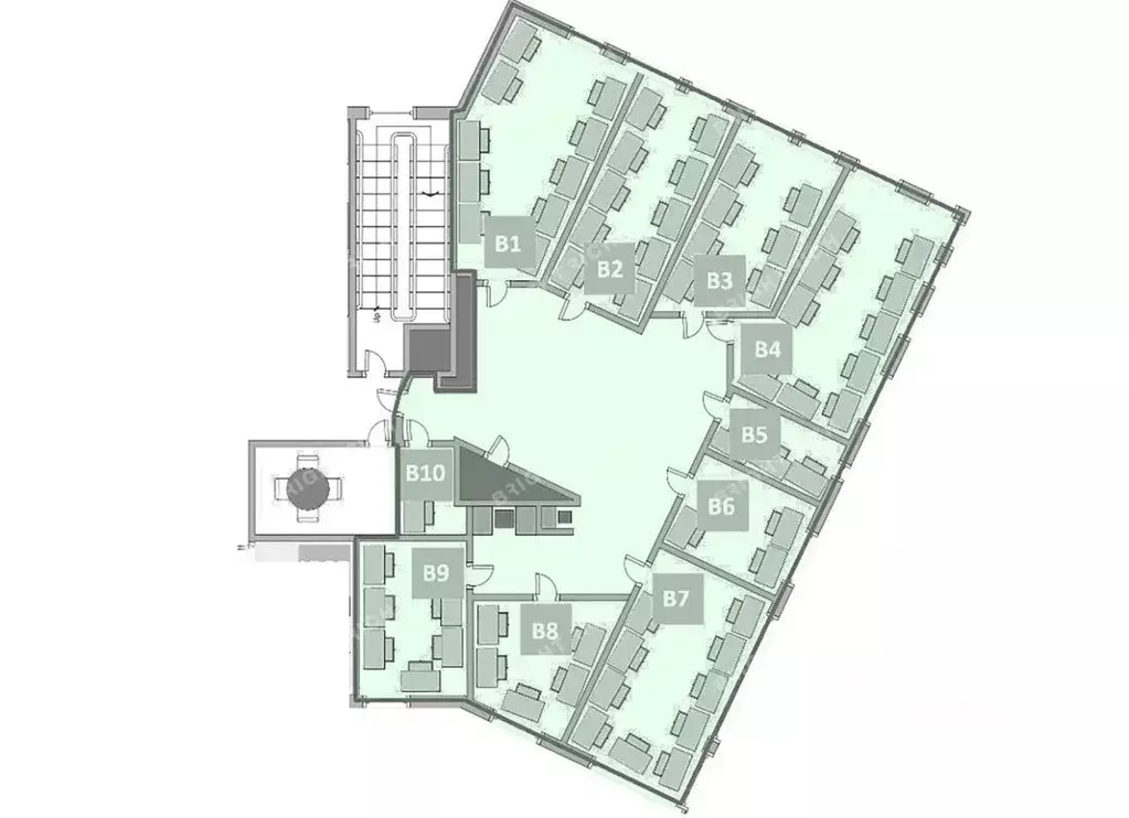 Офис в Санкт-Петербург ул. Профессора Качалова, 7 (248 м) - Фото 2