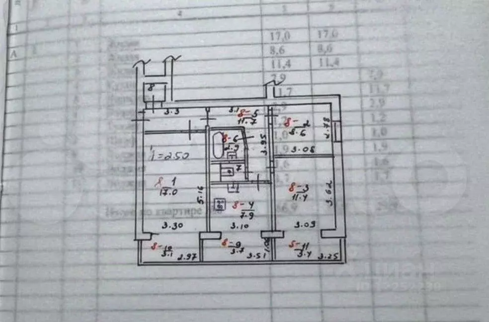3-к кв. Крым, Ялта ул. Кривошты, 15 (66.9 м) - Фото 2