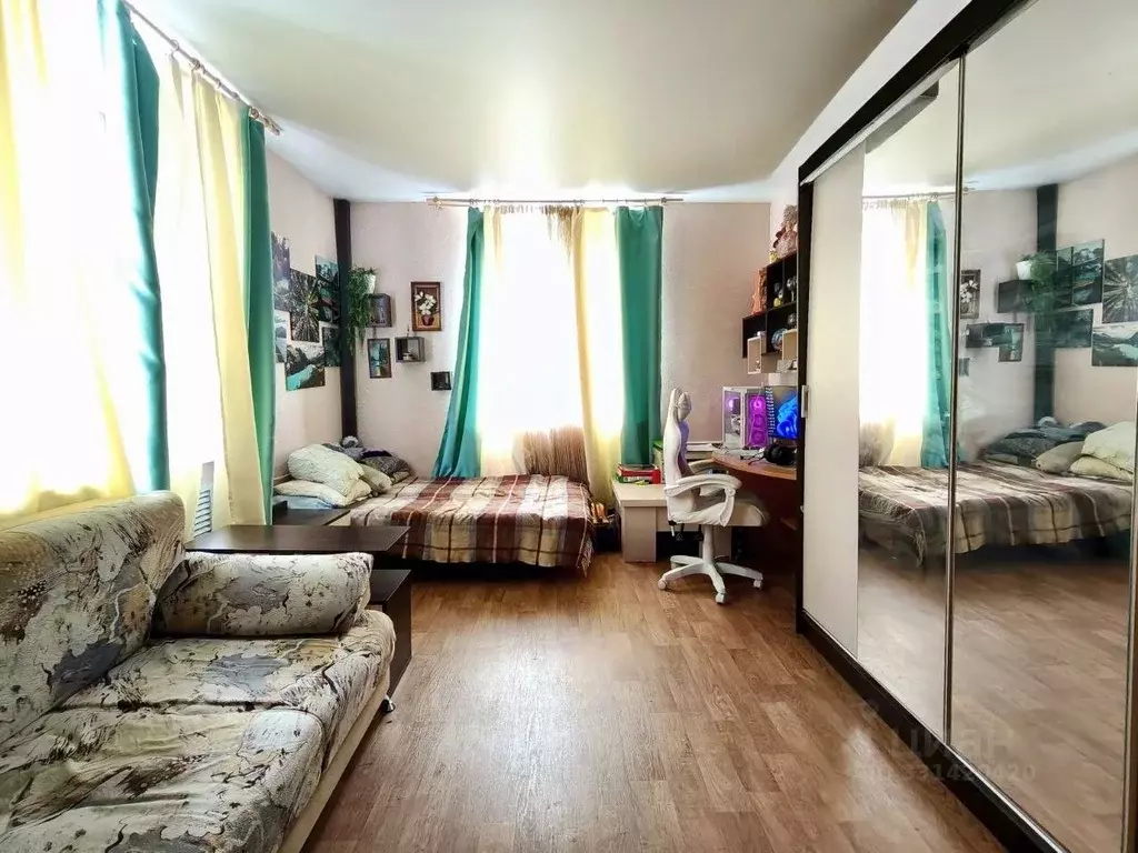 3-к кв. Карелия, Петрозаводск ул. Чернышевского, 1 (67.3 м) - Фото 1
