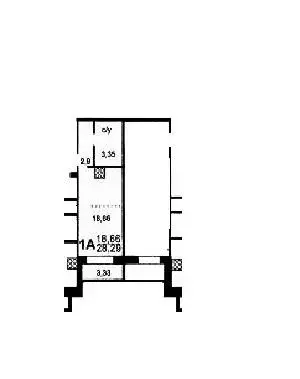 Продаётся квартира-студия, 28.29 м - Фото 1