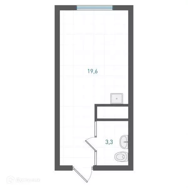 Продаётся квартира-студия, 22.9 м - Фото 1