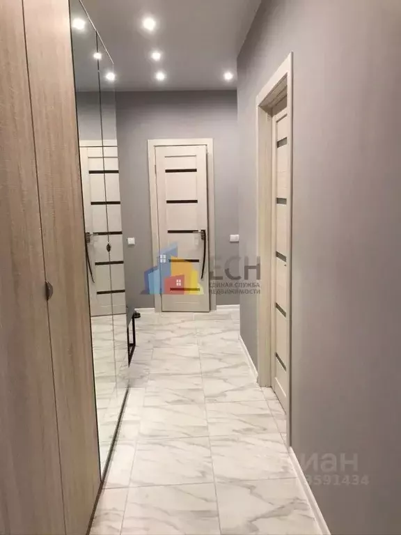 2-к кв. Тульская область, Тула ул. Генерала Маргелова, 9А (56.7 м) - Фото 1