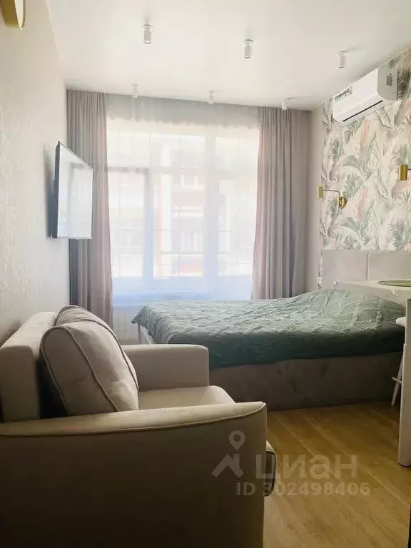 Студия Краснодарский край, Сочи ул. Ленина, 290/6 (22.0 м) - Фото 1