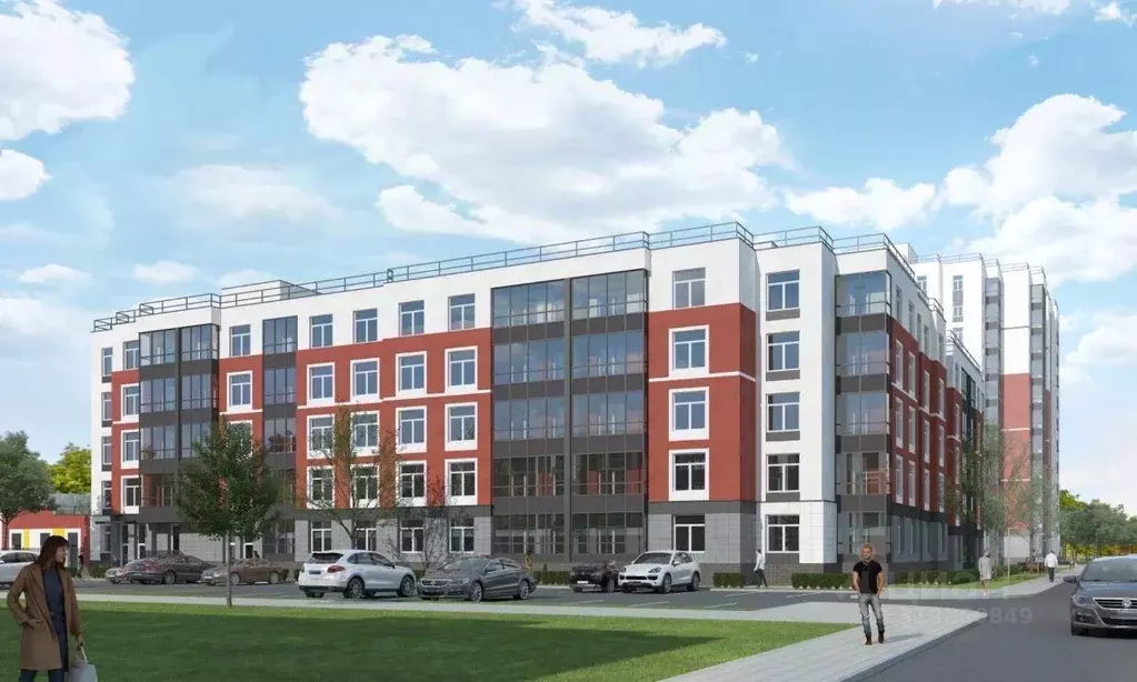 Квартира, 1 комната, 36.08 м - Фото 1