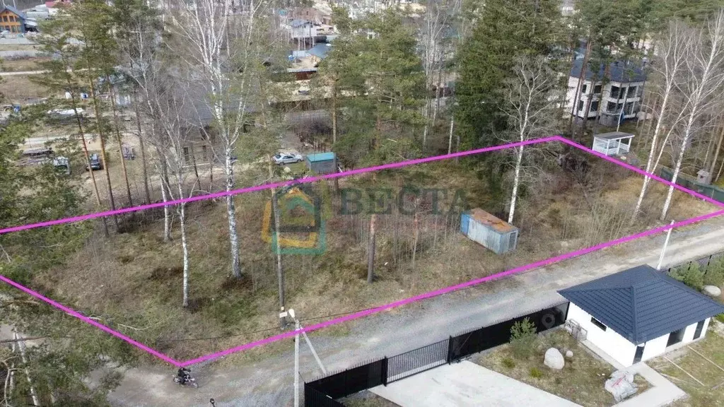 Участок в Ленинградская область, Всеволожский район, Токсовское ... - Фото 2