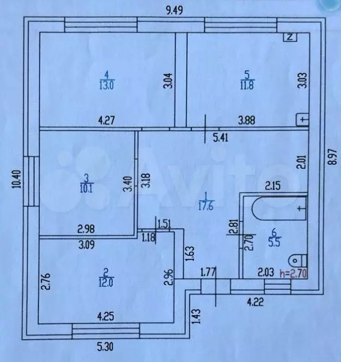 Дом 77 м на участке 10 сот. - Фото 0