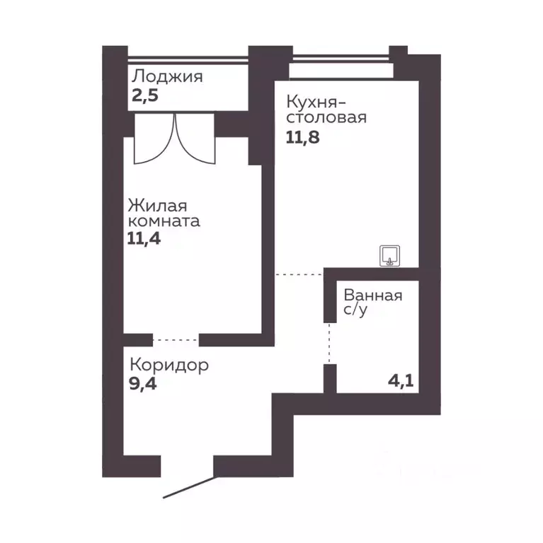 1-к кв. Свердловская область, Екатеринбург Уралмаш жилрайон, Голос ... - Фото 1