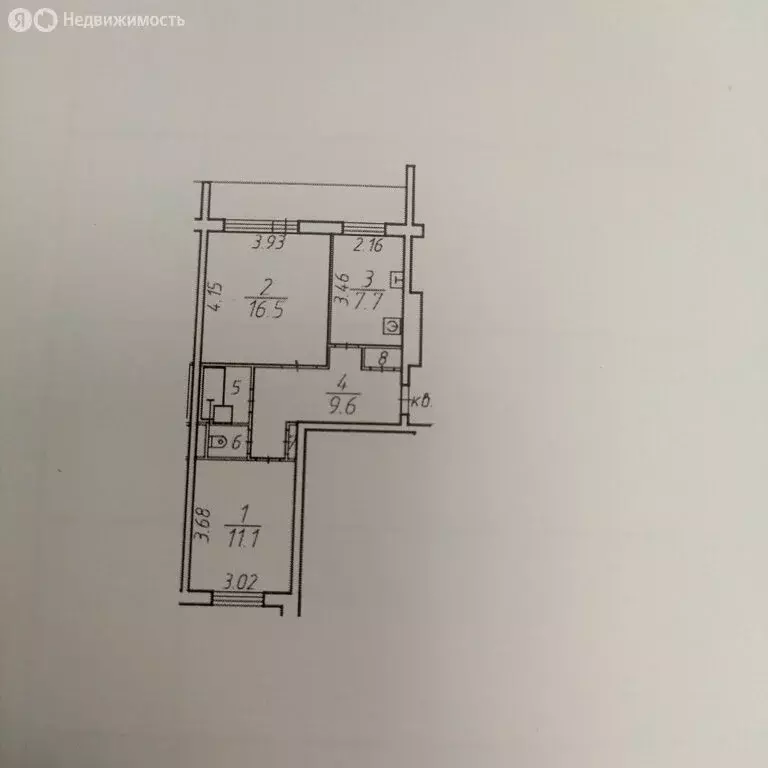 2-комнатная квартира: Петрозаводск, Питкярантская улица, 34 (49.5 м) - Фото 1