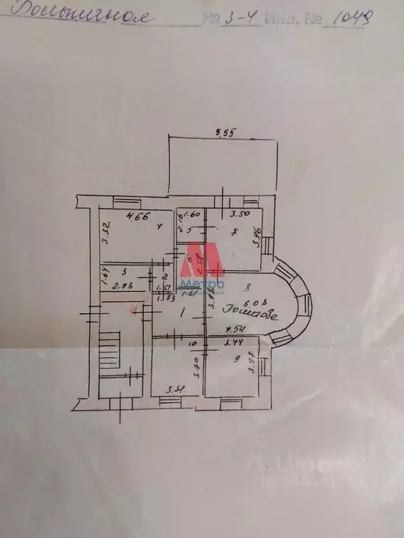 4-к кв. Ивановская область, Вичуга Больничная ул., 3 (105.9 м) - Фото 2