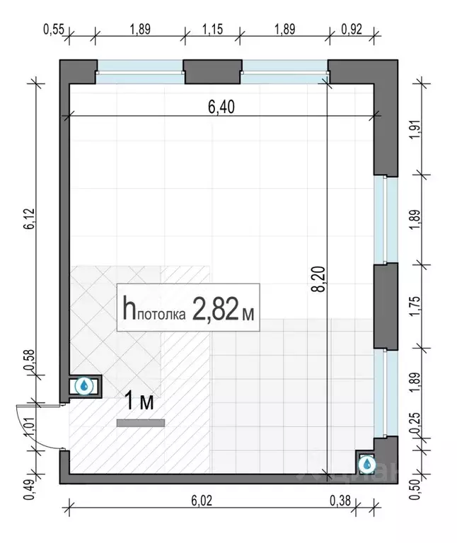 2-к кв. Московская область, Мытищи Белый Grad жилой комплекс, 12.1 ... - Фото 1