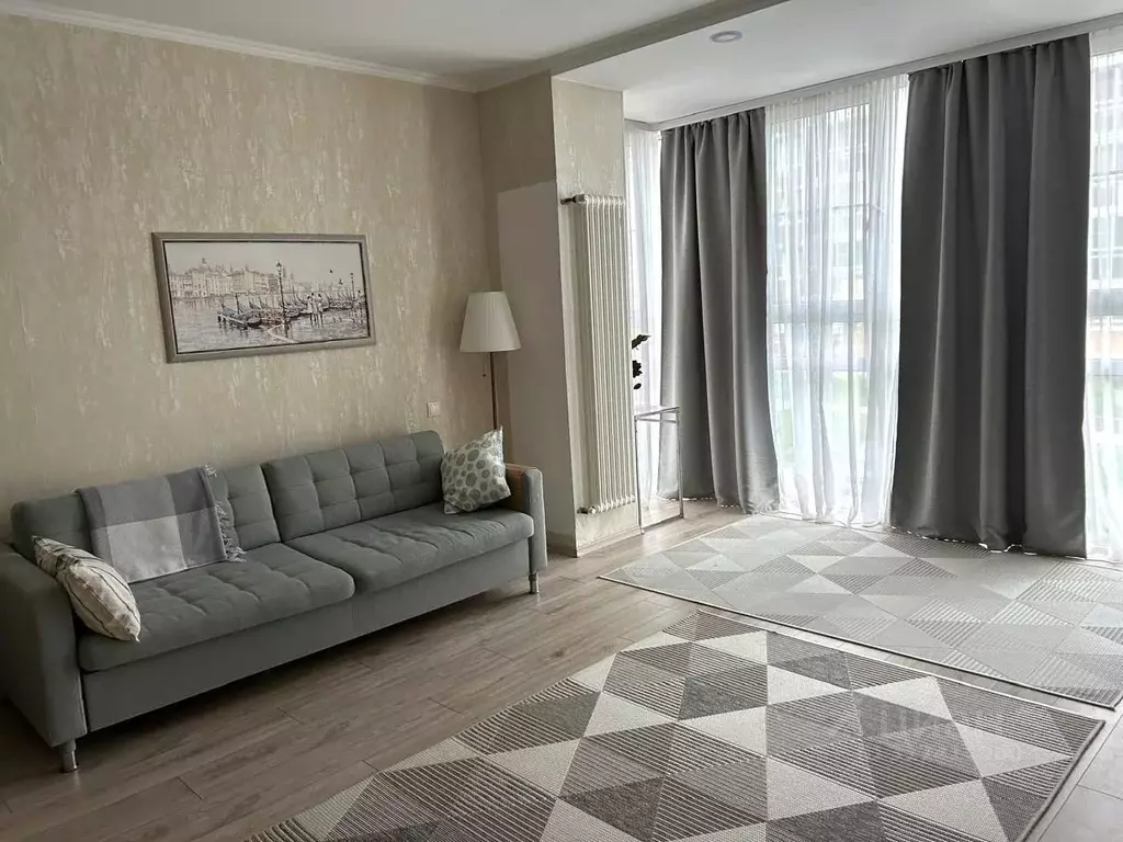 1-к кв. Москва ул. Татьянин Парк, 12к1 (50.4 м) - Фото 0