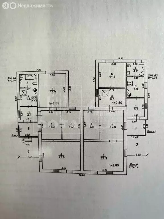 Дом в Воронеж, улица Лейтенанта Цветкова (75.3 м) - Фото 1