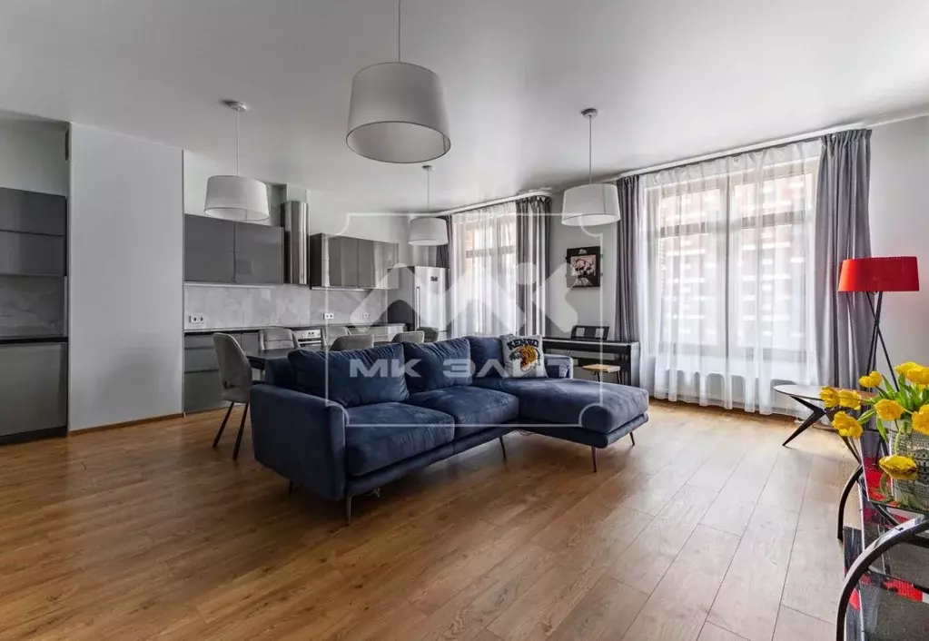 2-к кв. Санкт-Петербург Петровский просп., 11к2 (121.8 м) - Фото 1