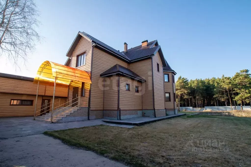 Дом в Новосибирская область, Ордынское рп ул. Ленинградская, 28 (350 ... - Фото 0