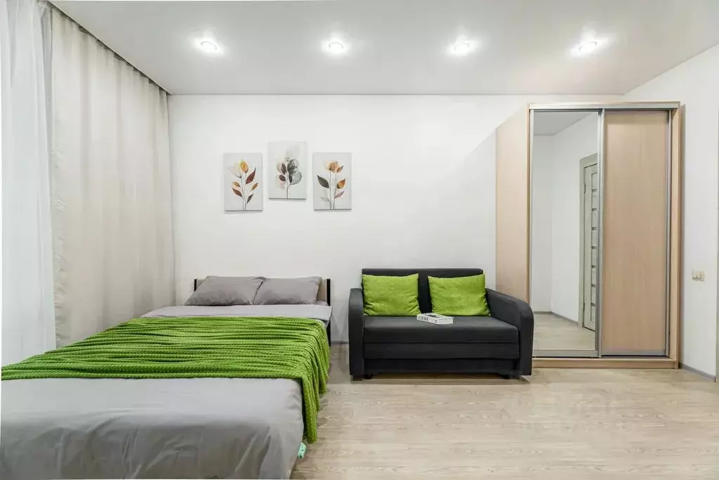 1-к кв. Татарстан, Казань ул. Родины, 26Е (30.0 м) - Фото 2