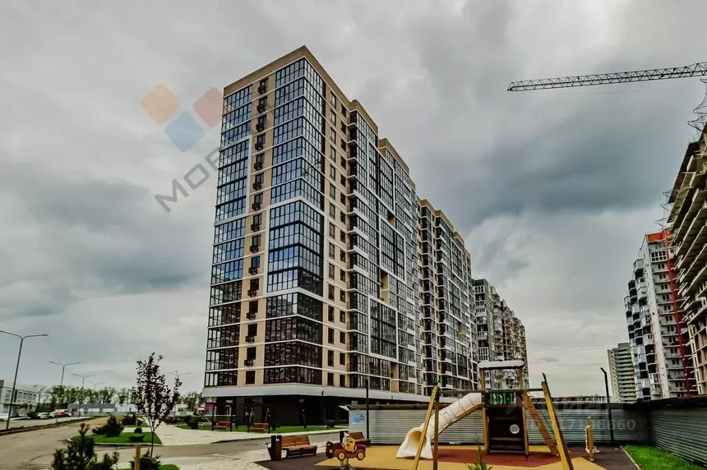 Студия Краснодарский край, Краснодар ул. Западный обход, 39/1к1 (21.9 ... - Фото 1