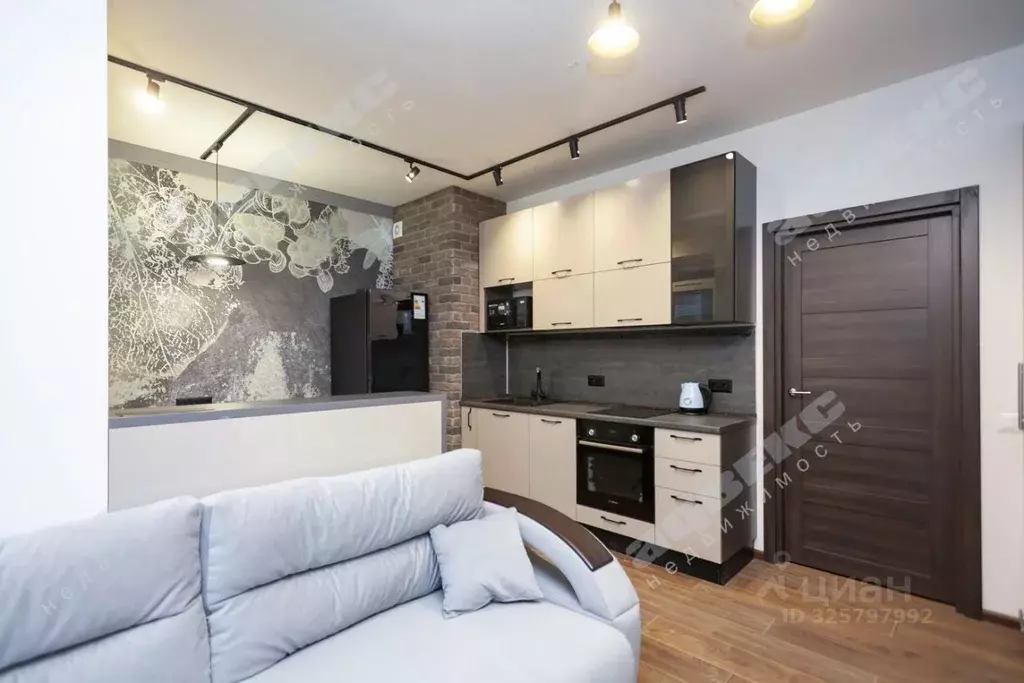 Студия Санкт-Петербург Кузнецовская ул., 58к1 (26.9 м) - Фото 2