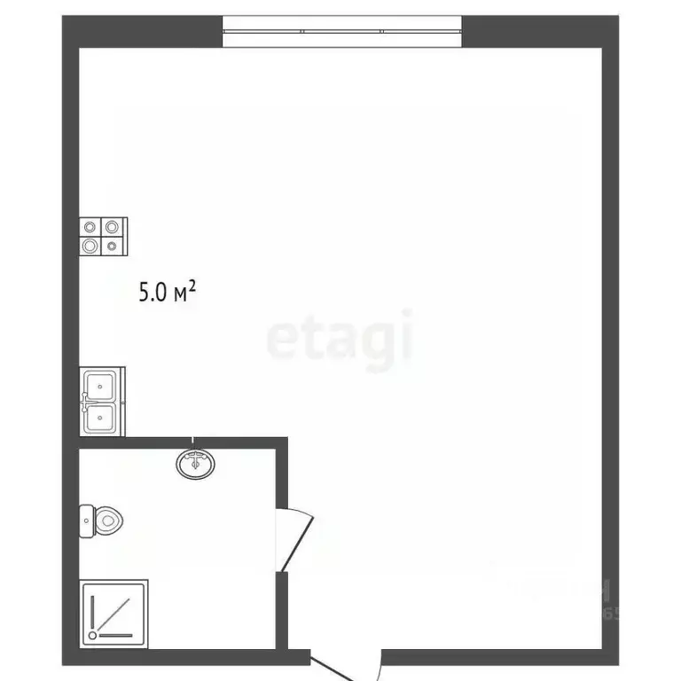 Студия Краснодарский край, Анапа Анапское ш., 6к4 (34.0 м) - Фото 2