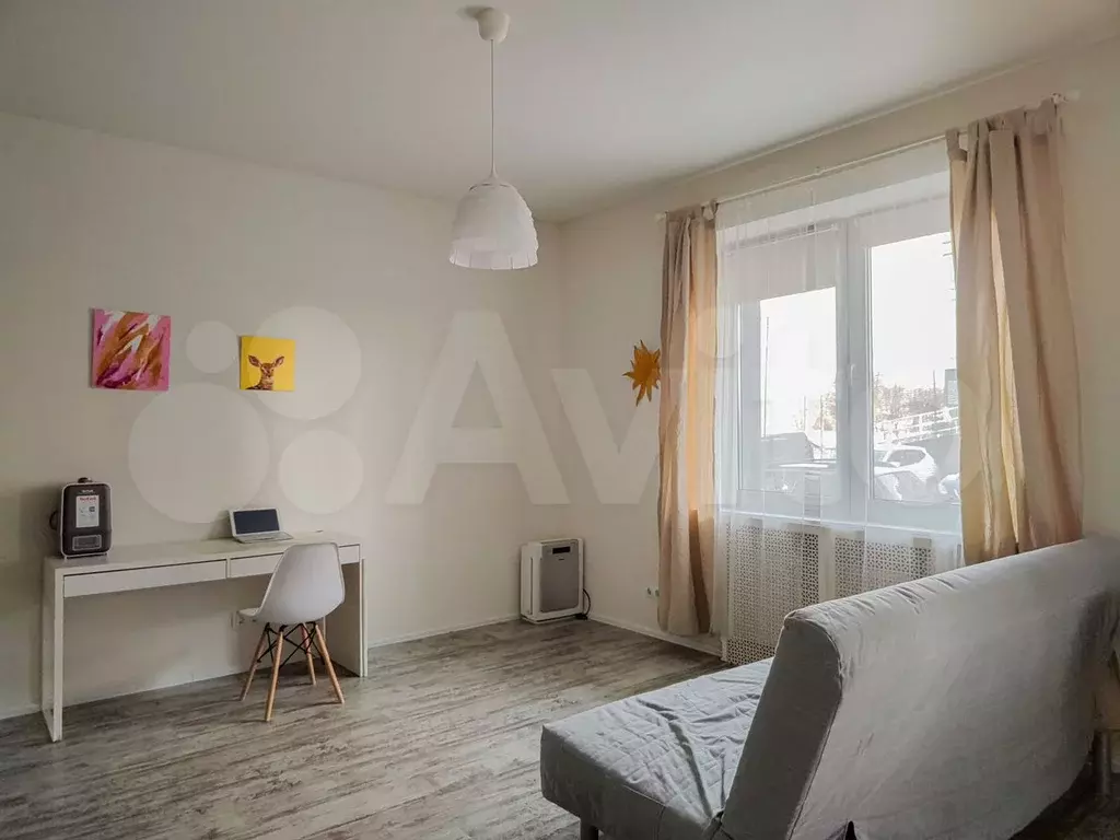 Квартира-студия, 51 м, 1/6 эт. - Фото 1