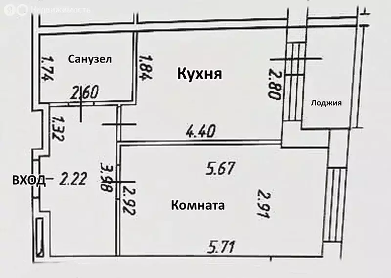 1-комнатная квартира: Мурино, улица Шоссе в Лаврики, 87 (40.8 м) - Фото 1