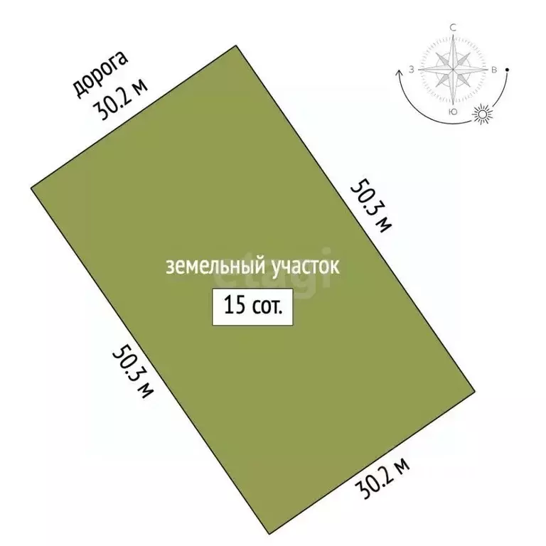 Участок в Мордовия, Саранск городской округ, пос. Пушкино  (15.0 сот.) - Фото 2