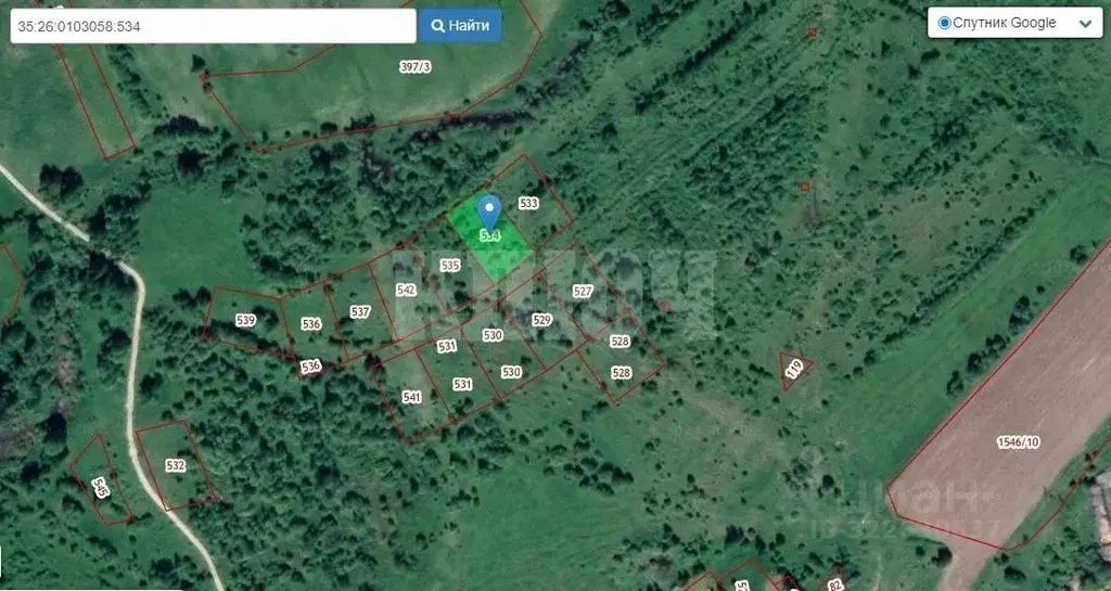 Участок в Вологодская область, Сокольский муниципальный округ, с. ... - Фото 1