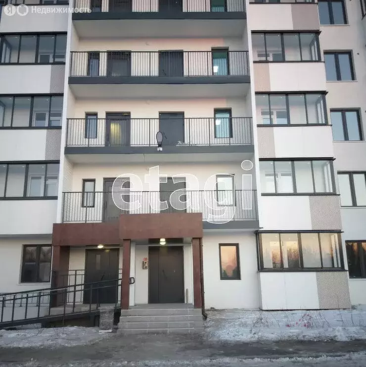 Квартира-студия: Новосибирск, улица Бородина, 56 (30.7 м) - Фото 1