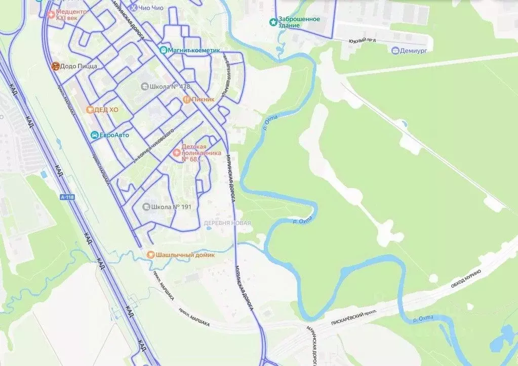 Участок в Санкт-Петербург Деревня Новая тер.,  (209.0 сот.) - Фото 1