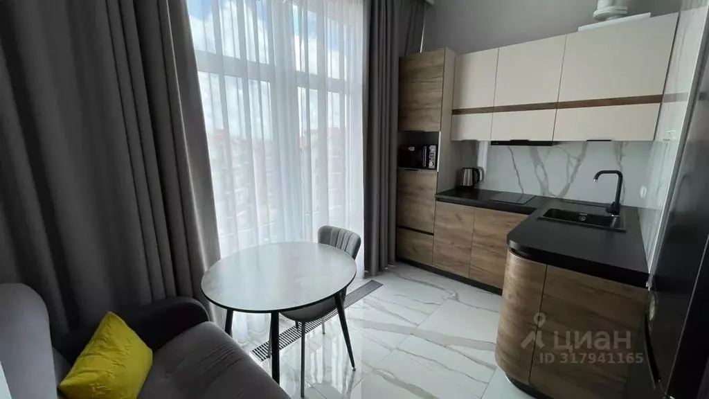Студия Краснодарский край, Геленджик Крымская ул., 22к22 (29.8 м) - Фото 0
