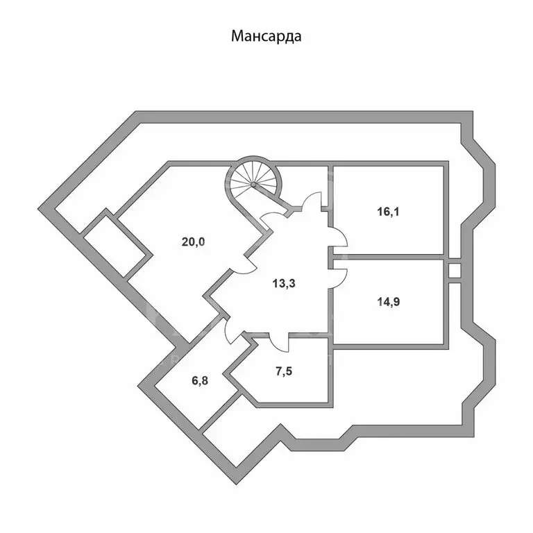 9-комнатная квартира: Москва, Минская улица, 1Гк2 (582 м) - Фото 2