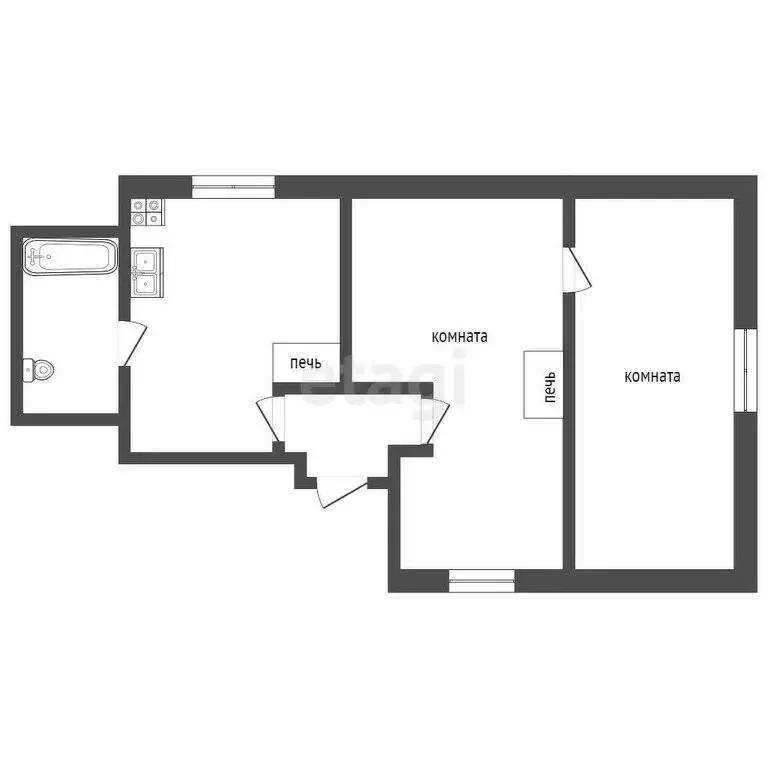 2-комнатная квартира: Тавда, улица Павлика Морозова, 14А (126.5 м) - Фото 0