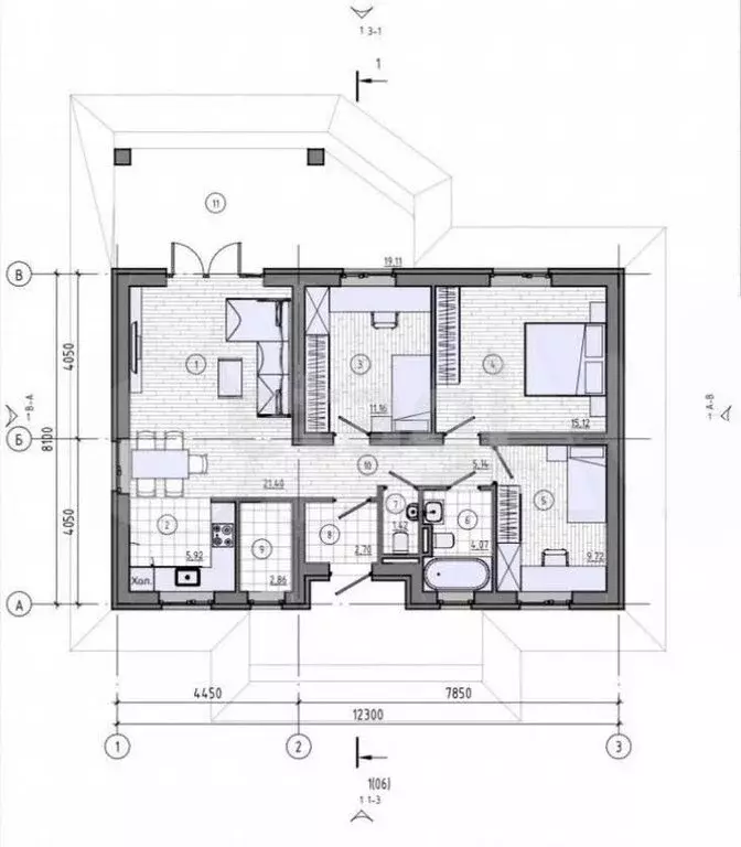 Дом в городской округ Ульяновск, село Лаишевка, Пензенская улица (85.7 ... - Фото 1