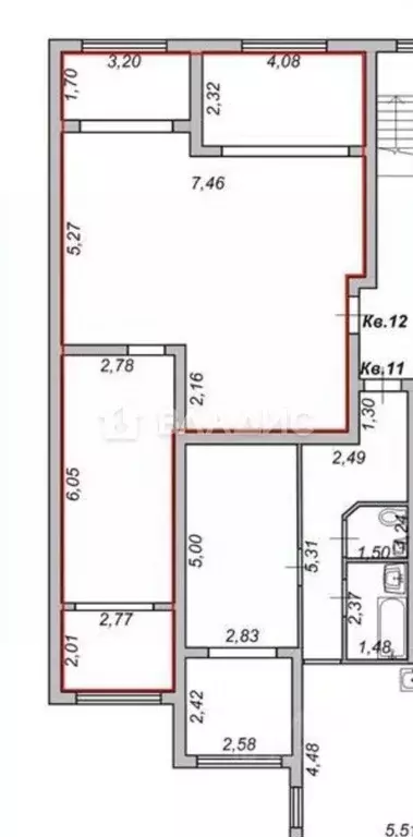 Свободной планировки кв. Белгородская область, Белгородский район, ... - Фото 2