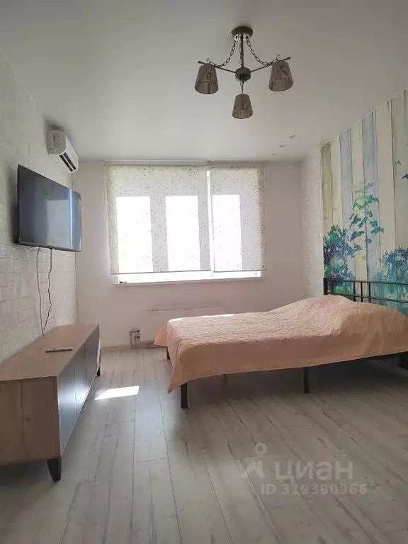1-к кв. Красноярский край, Красноярск Взлетка мкр, ул. Батурина, 38 ... - Фото 1