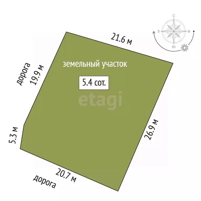 Участок в Башкортостан, Стерлитамак Дружба СНТ,  (5.38 сот.) - Фото 1