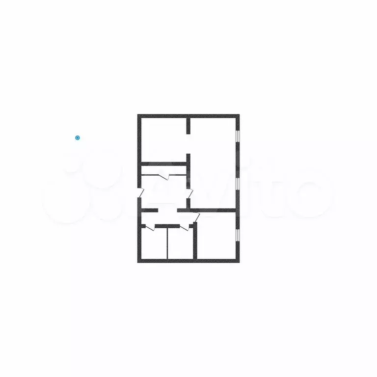 1-к. квартира, 39,1 м, 1/5 эт. - Фото 0