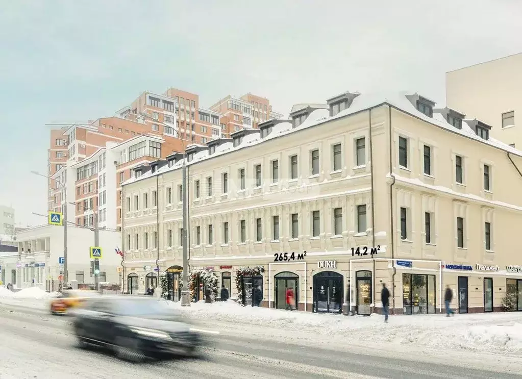 Помещение свободного назначения в Москва Новослободская ул., 19С1 (265 ... - Фото 1