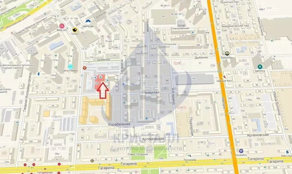 Торговая площадь в Самарская область, Самара 3-й проезд, 50Б (86 м) - Фото 0