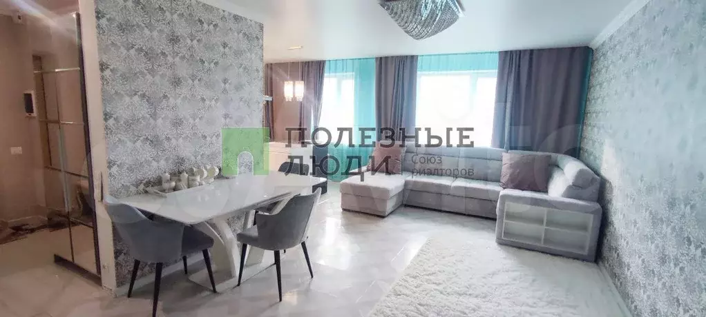 3-к. квартира, 79,9 м, 6/9 эт. - Фото 1