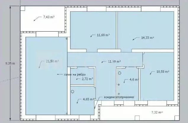 Дом в Алтайский край, Барнаул городской округ, пос. Центральный ул. ... - Фото 2