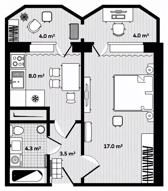 1-к кв. Приморский край, Надеждинский район, пос. Тавричанка ул. Лазо, ... - Фото 1
