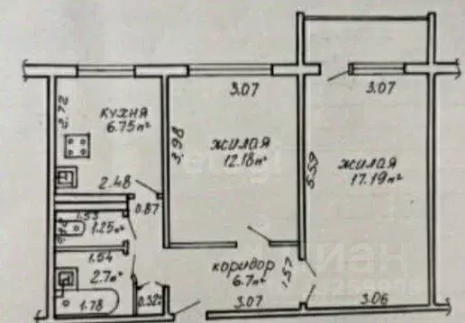Дом в Липецкая область, Липецк ул. Большие Ключи, 44 (48 м) - Фото 2