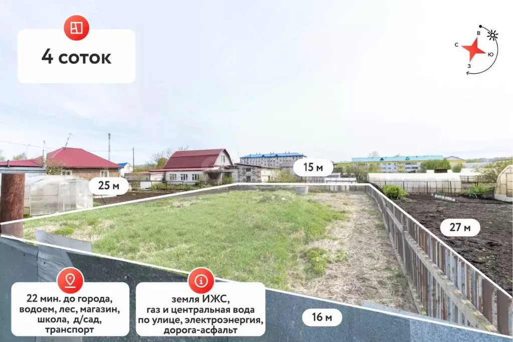 Участок в Тюменская область, Тюменский район, Боровский пгт ул. ... - Фото 0