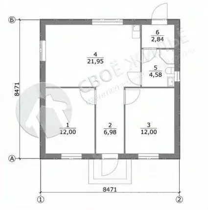 Дом в Пермский край, Пермский муниципальный округ, пос. Горный ул. ... - Фото 2