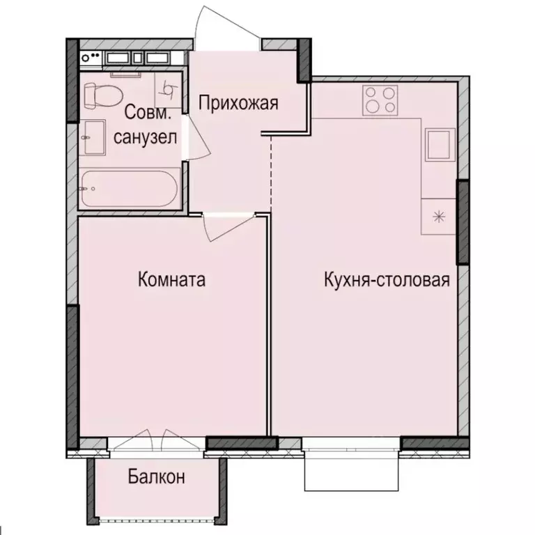 1-к кв. Удмуртия, Ижевск Карлутский жилрайон, 3-й мкр, Скандинавия ... - Фото 0