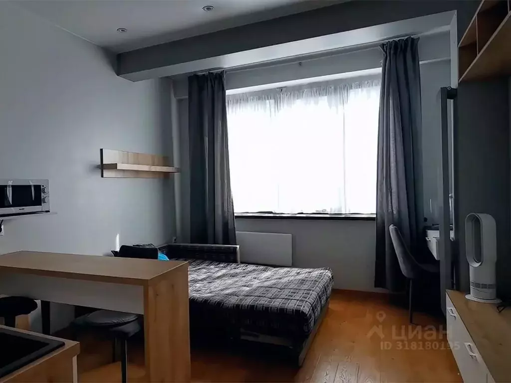 Студия Краснодарский край, Краснодар ул. Куликова Поля, 2 (24.9 м) - Фото 0