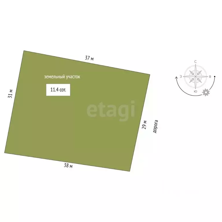 Участок в Хабаровский край, Хабаровский район, Ильинка с/пос, с. ... - Фото 2