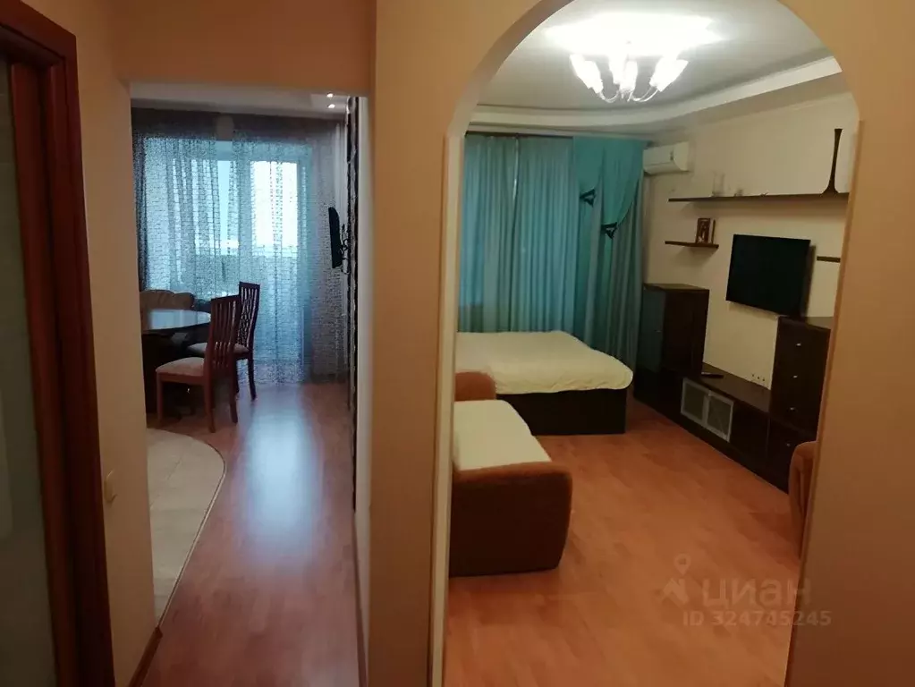 1-к кв. Волгоградская область, Волгоград ул. Елисеева, 19 (45.0 м) - Фото 1